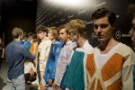 Model at Mercedes-Benz Madrid Fashion Week plus backstage Pictures